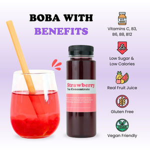 Tempo Tea Bar Tea Concentrate Tea Concentrate | Strawberry (serves 8)