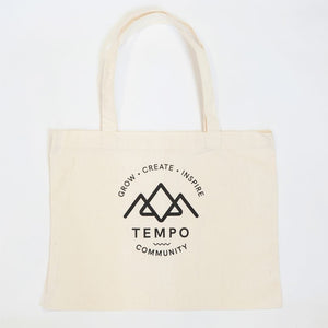 Tempo Tea Bar Tote Bag Tempo Cotton Tote Bag