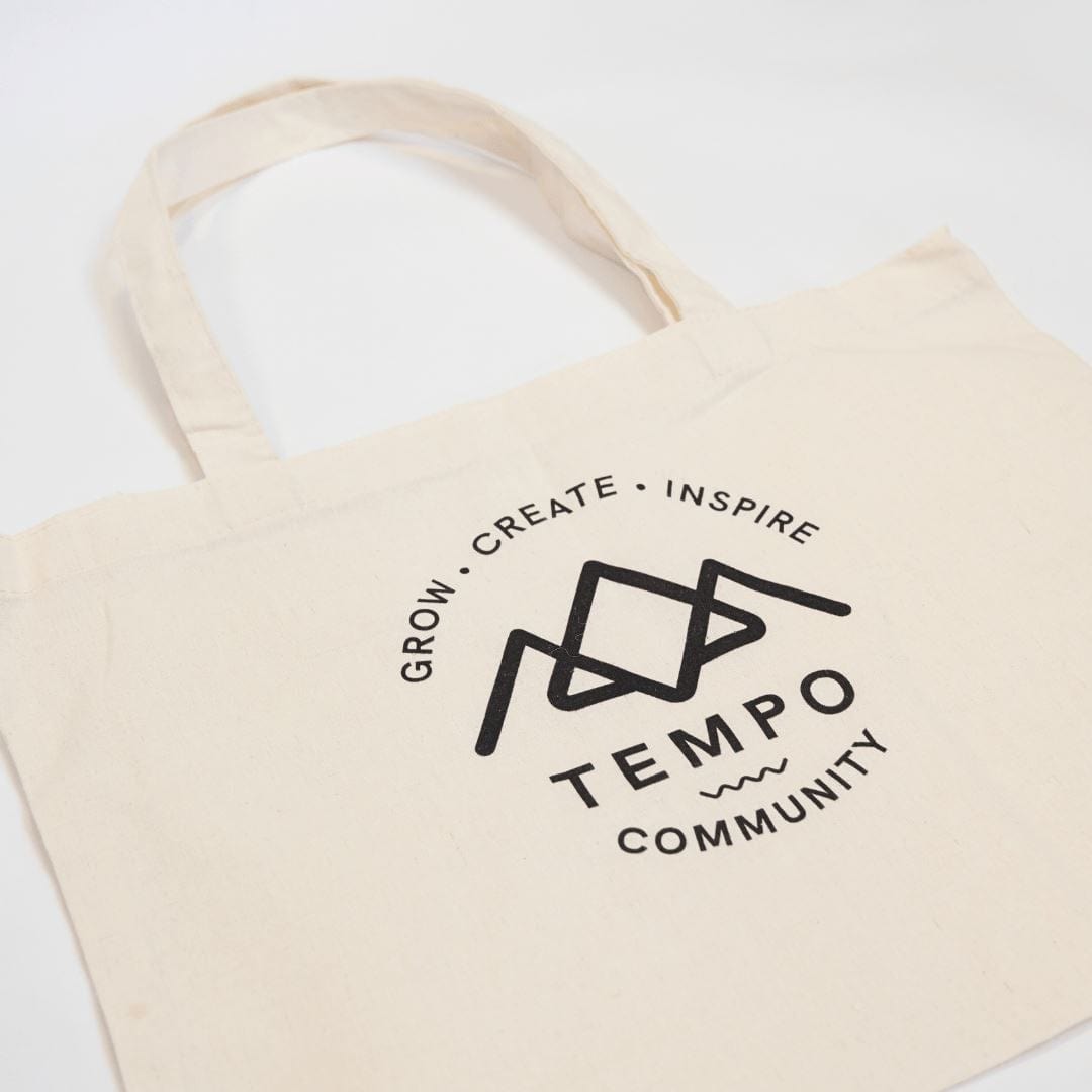 Tempo Tea Bar Tote Bag Tempo Cotton Tote Bag